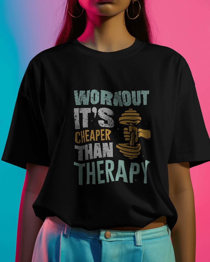 Workout - Unisex Oversized T Shirt - Bindaas Store