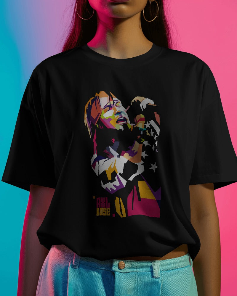 Axl Rose - Guns n Roses Oversized T Shirt