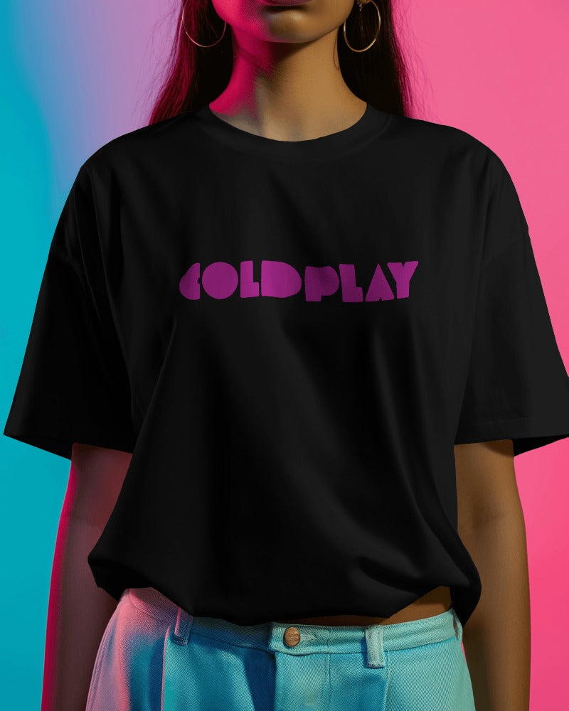 Coldplay Oversized T Shirt