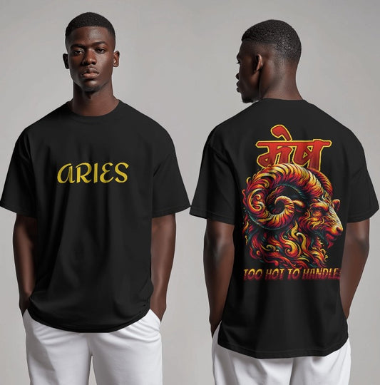 Aries Zodiac Sign T Shirt