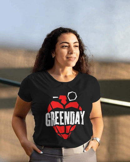 Green Day - Women's T-Shirt - Bindaas Store