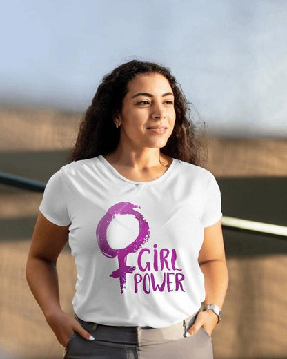 Girl Power - Women's T-Shirt - Bindaas Store