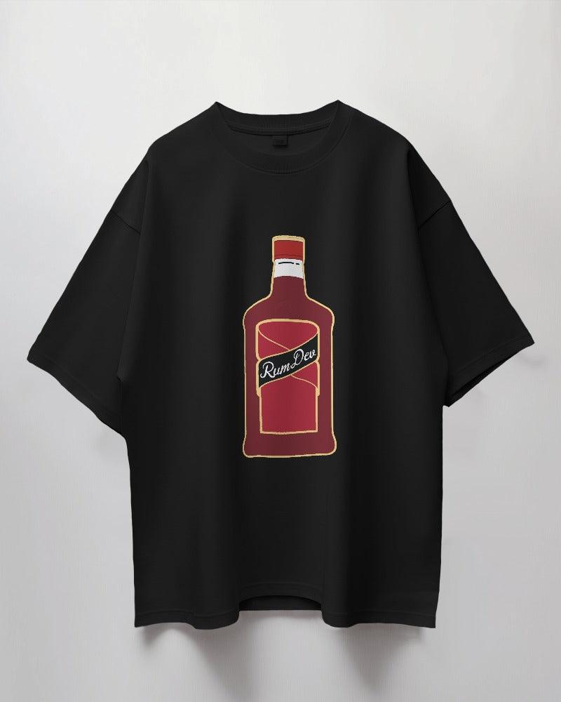 Rum - Unisex Oversized T Shirt - Bindaas Store