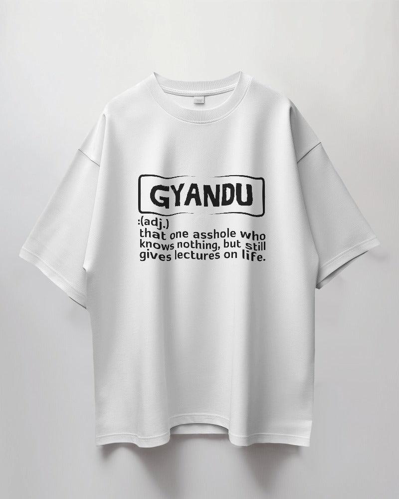 Gyandu - Unisex Oversized T Shirt - Bindaas Store