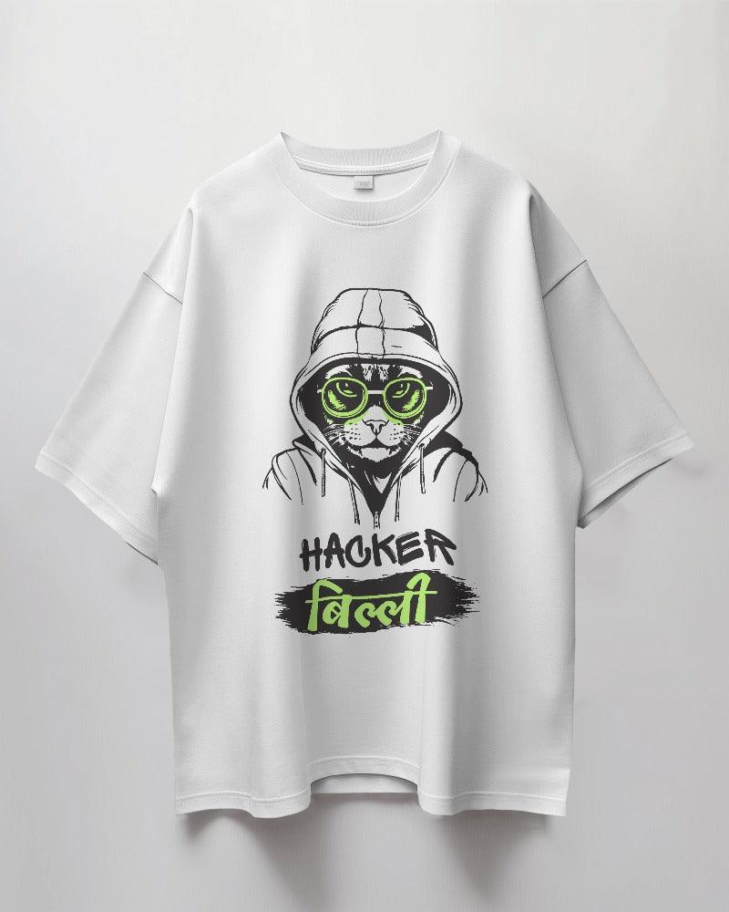 Hacker Billi - Unisex Oversized T Shirt - Bindaas Store