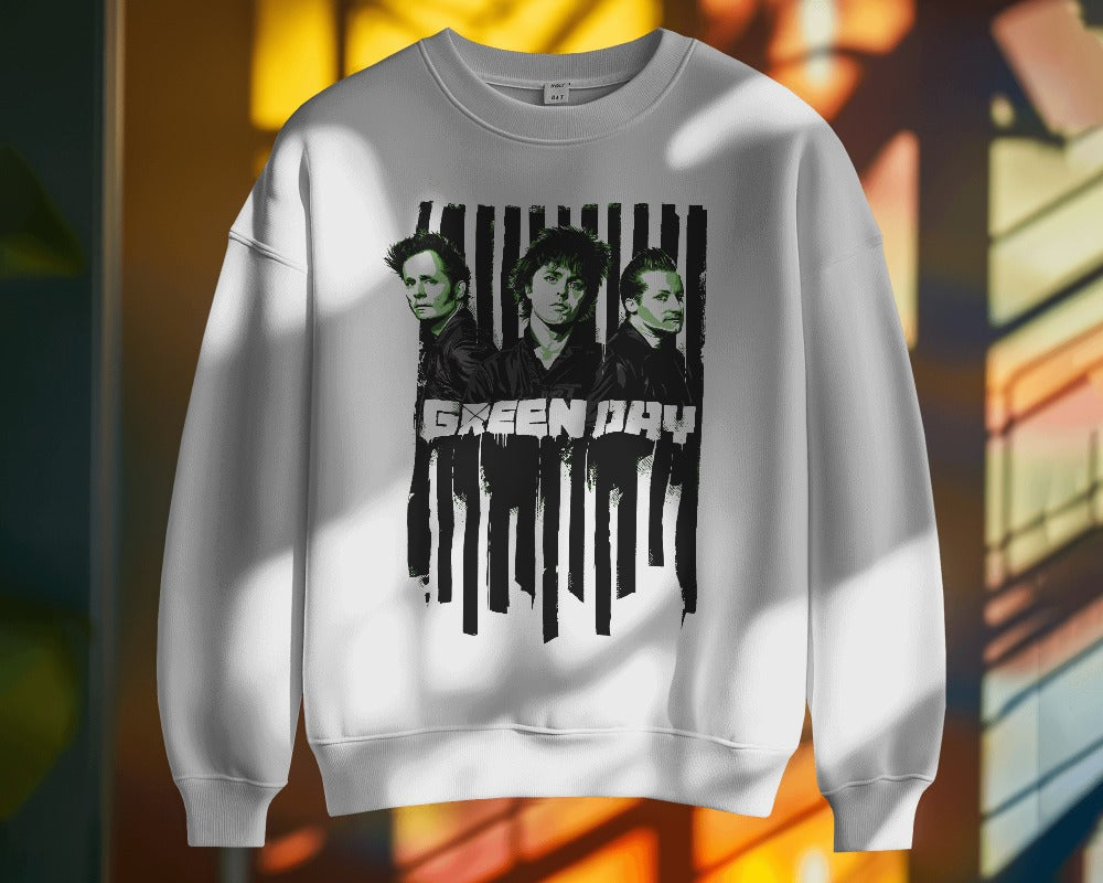 Green Day Band Sweatshirt - Regular Fit