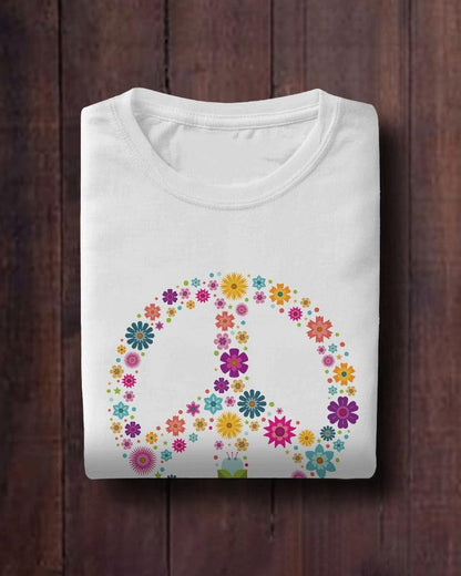 Peace - Women's T-Shirt - Bindaas Store