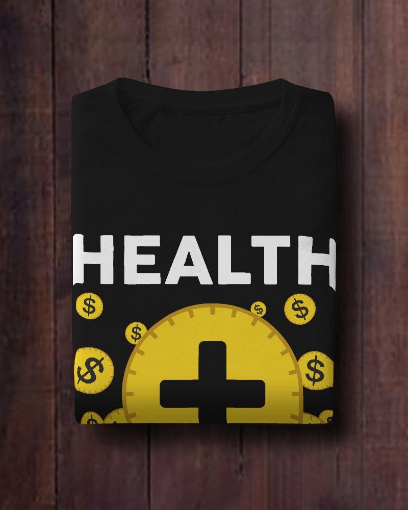 Health is Wealth - Unisex Oversized T Shirt - Bindaas Store