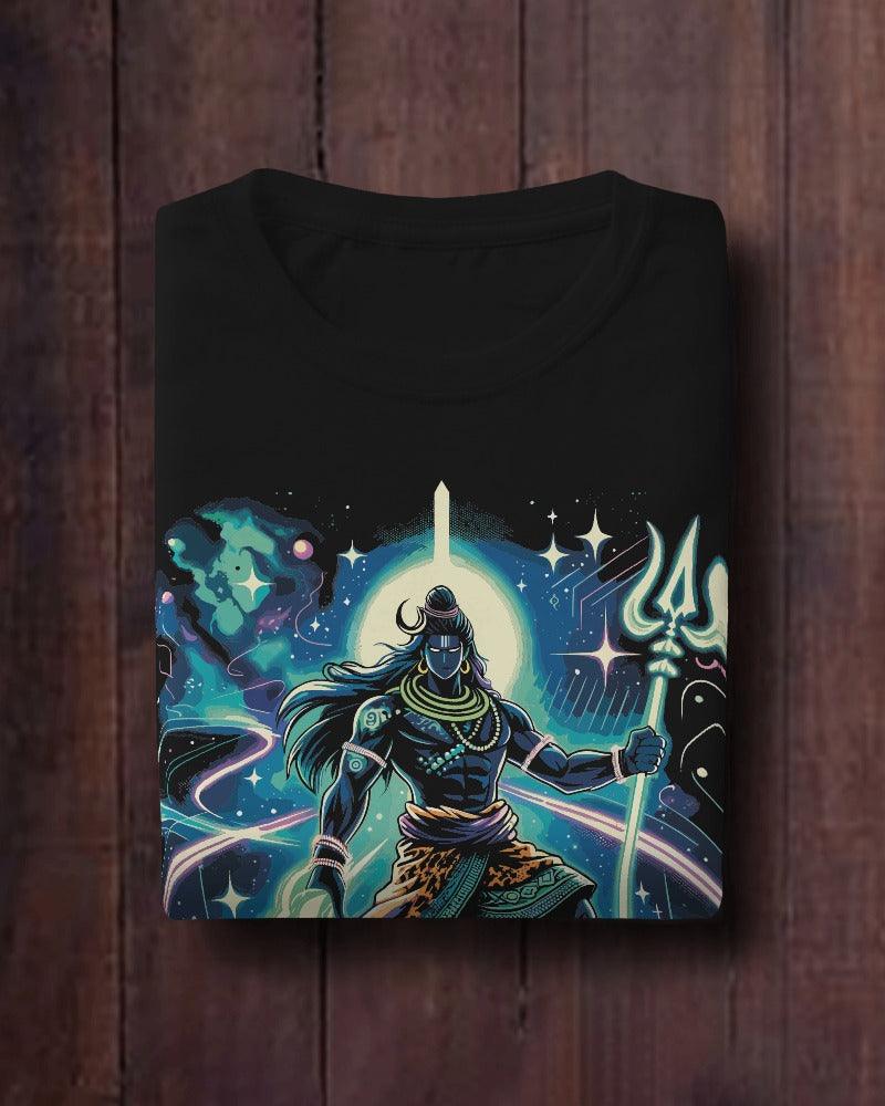 Cosmic Shiva - Men's Classic T Shirt - Bindaas Store