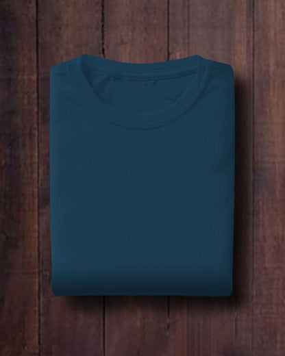 Solid - Men's Classic Round Neck T Shirt - Bindaas Store