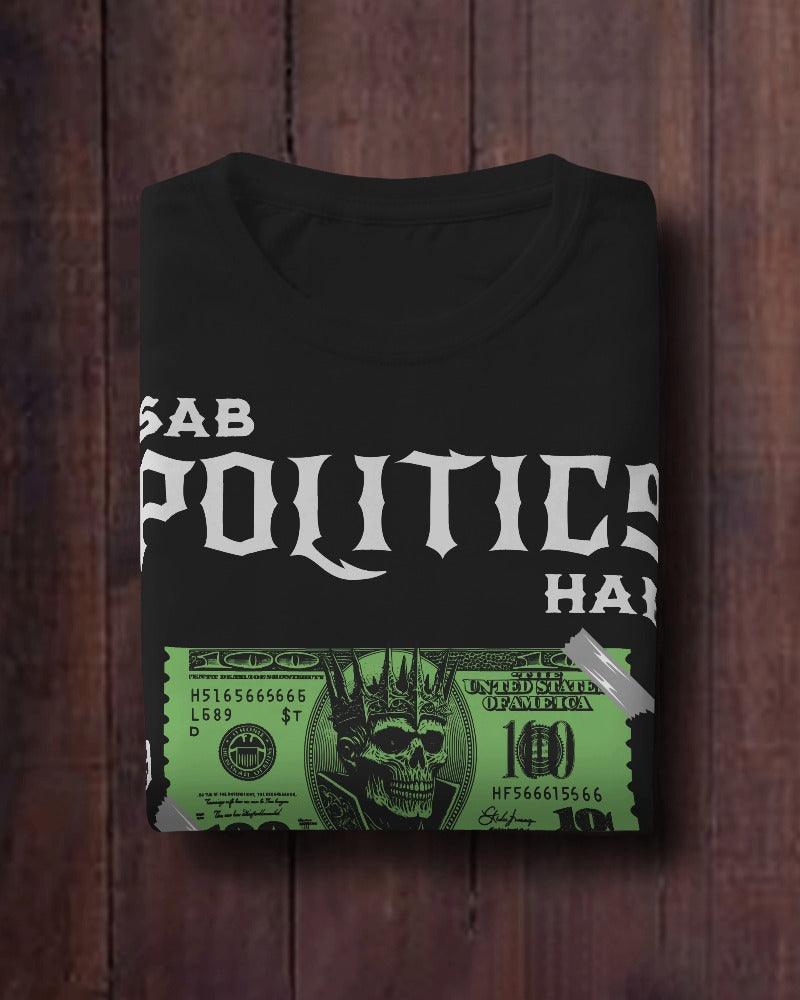 Sab Politics Hai - Unisex Oversized T Shirt - Bindaas Store