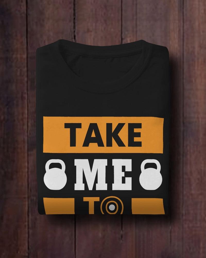 Take me to Gym - Unisex Oversized T Shirt - Bindaas Store