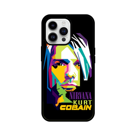 Kurt Cobain Nirvana - Premium Glass Back Mobile Case