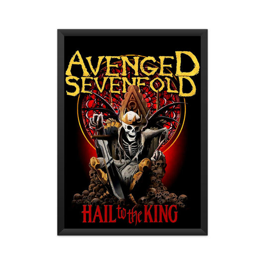 A7x Hail to the King Poster with Frame option