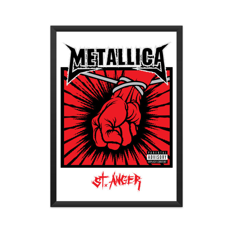 Metallica St. Anger Poster - Framed/ Unframed