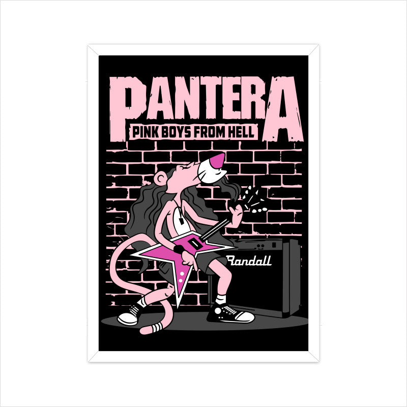 Pantera Band Poster - Framed/ Unframed