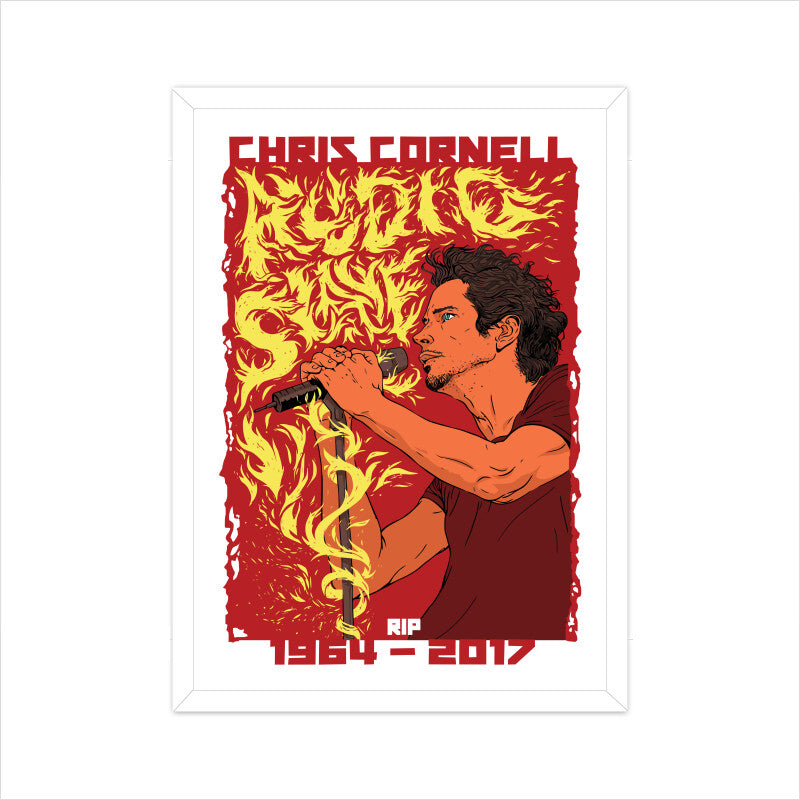 Chris Cornell Poster - Framed/ Unframed