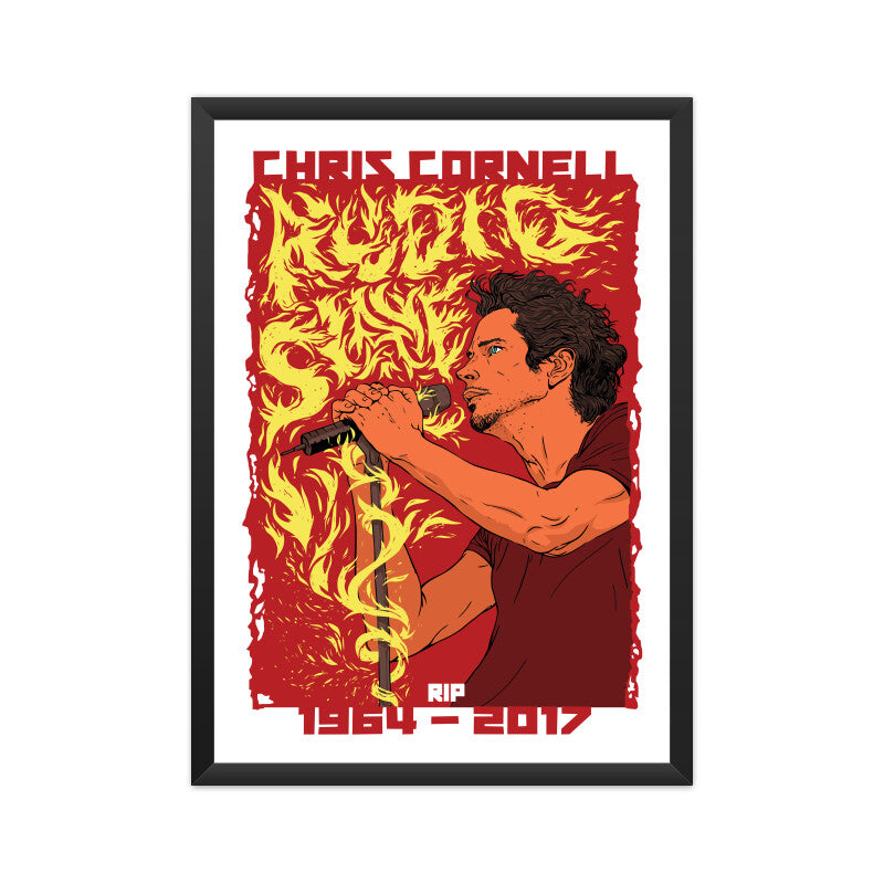 Chris Cornell Poster - Framed/ Unframed