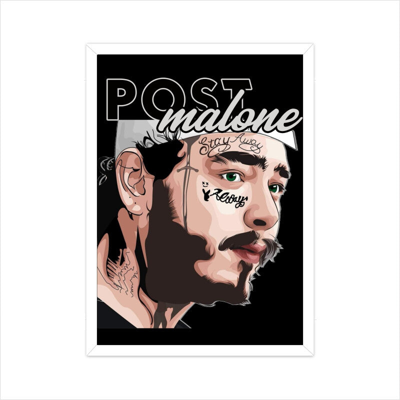 Post Malone Poster - Framed/ Unframed