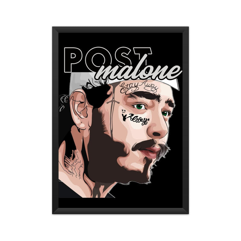 Post Malone Poster - Framed/ Unframed