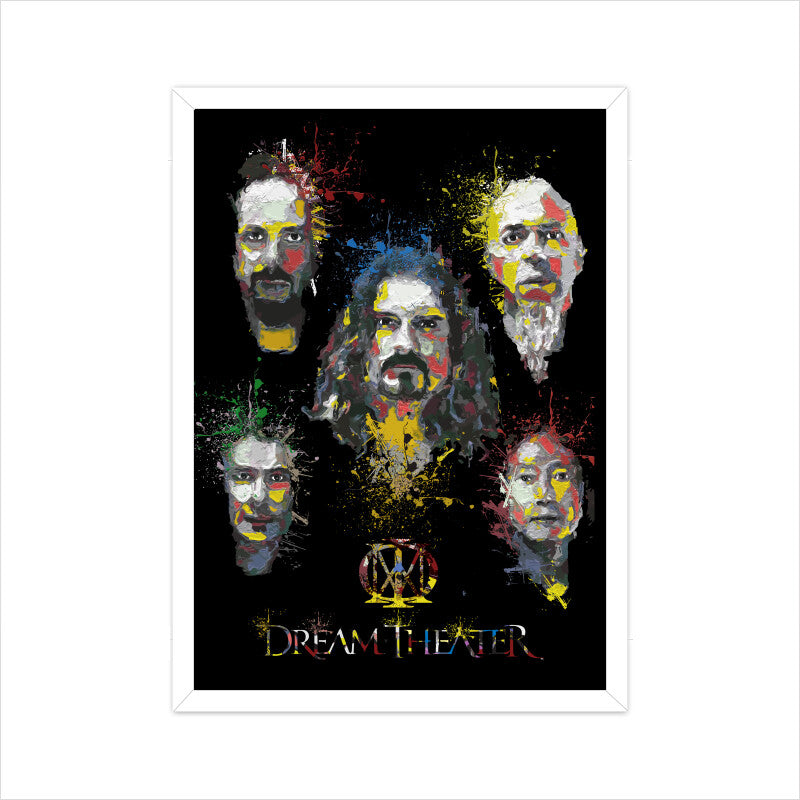 Dream Theater Poster - Framed/ Unframed