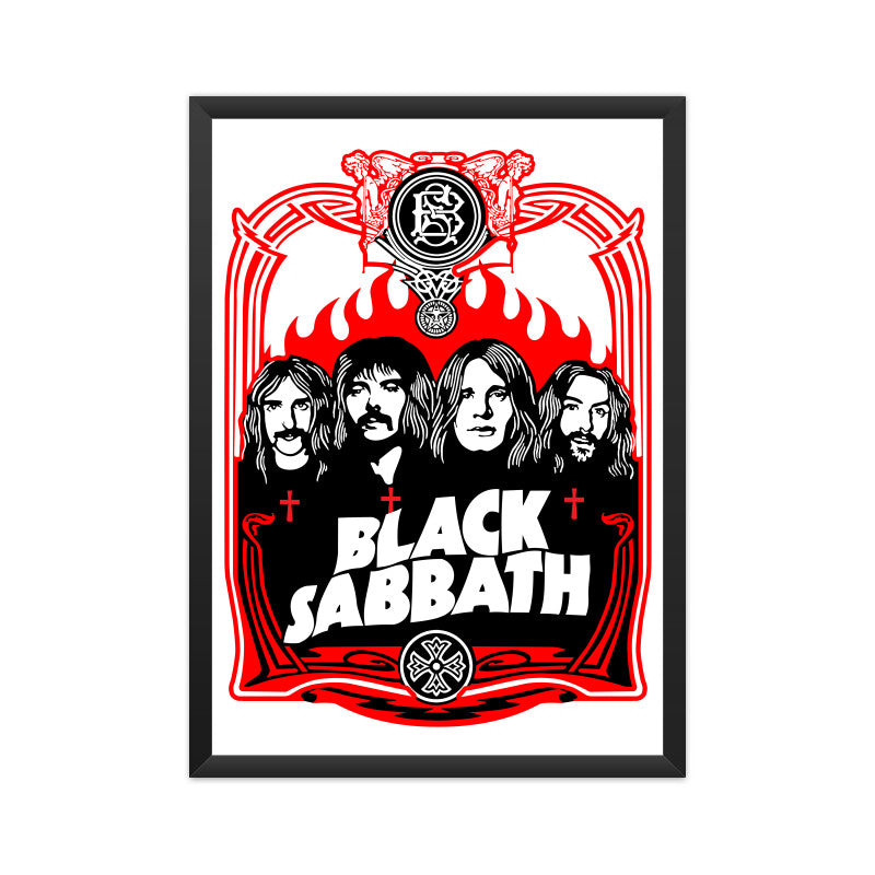 Black Sabbath Poster - Framed/ Unframed