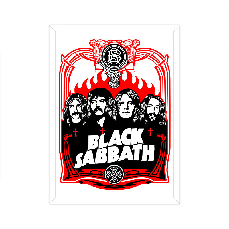 Black Sabbath Poster - Framed/ Unframed