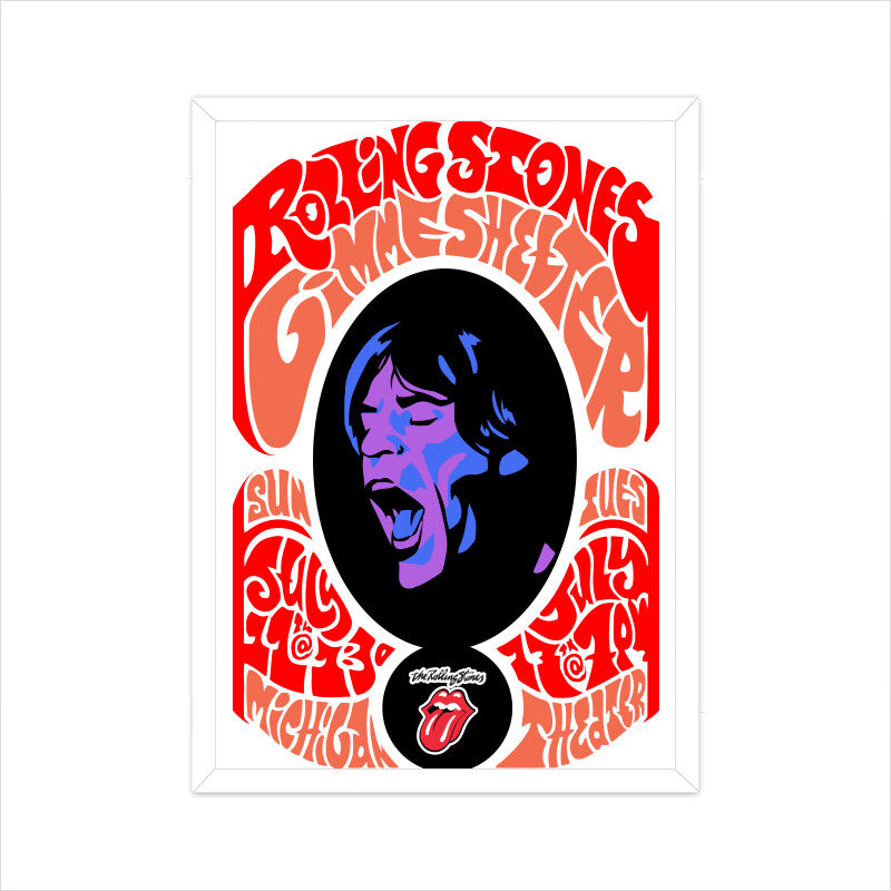 The Rolling Stones Poster - Framed/ Unframed