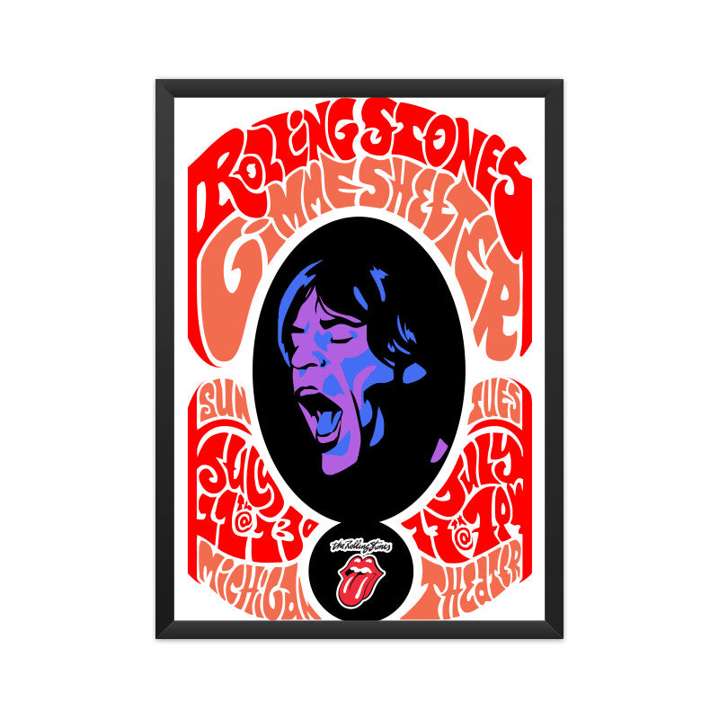 The Rolling Stones Poster - Framed/ Unframed