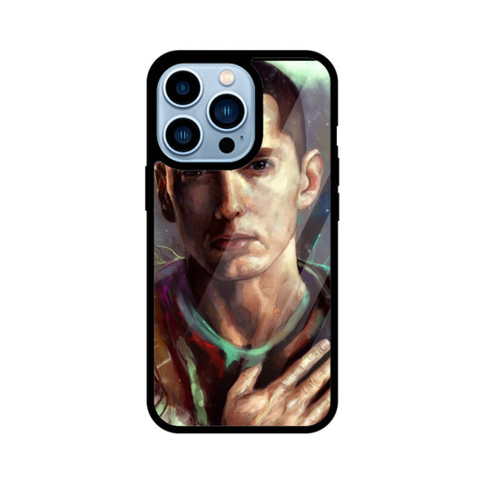 Eminem Rapper - Glass Back Mobile Case