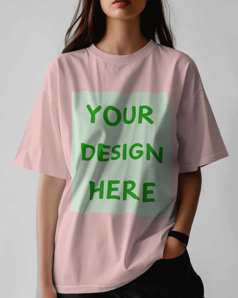 Customizable Women's Oversized T Shirt