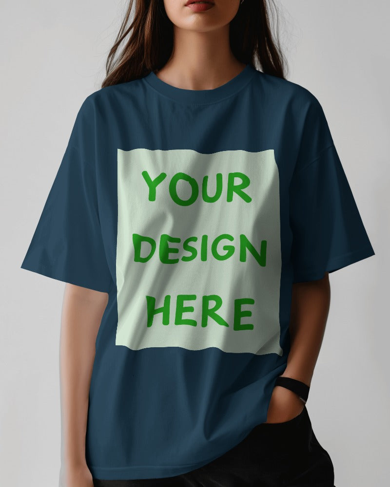 Customizable Women's Oversized T Shirt