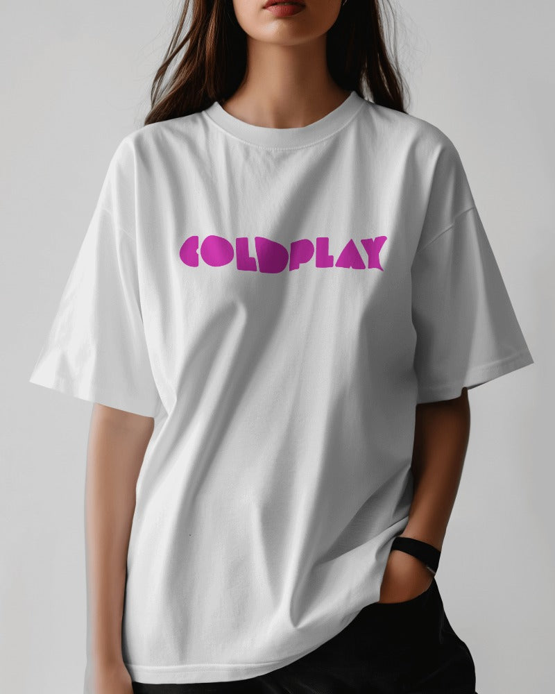 Coldplay Oversized T Shirt