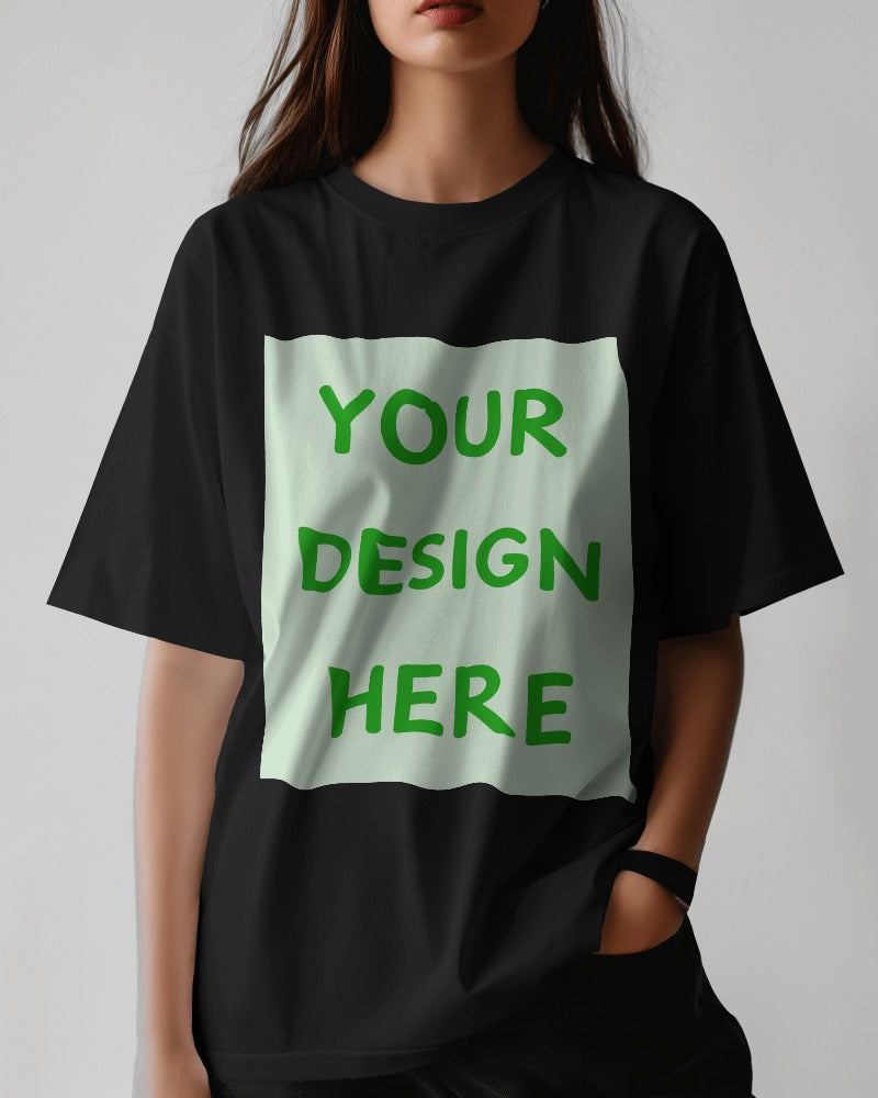 Customizable Women's Oversized T Shirt