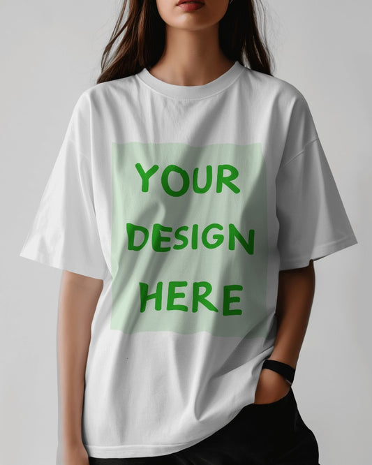 Customizable Women's Oversized T Shirt