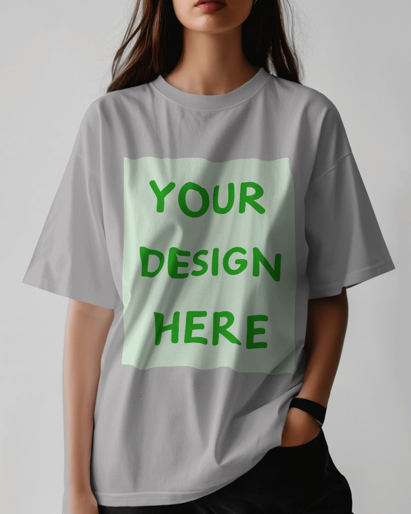 Customizable Women's Oversized T Shirt