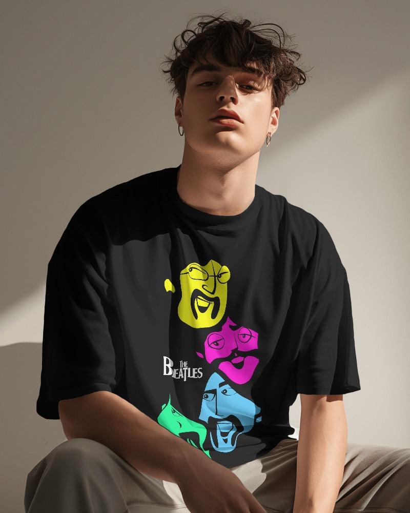 The Beatles Oversized T Shirt - Bindaas Store