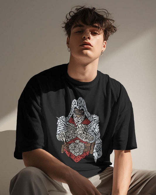 AC - Oversized T Shirt - Bindaas Store