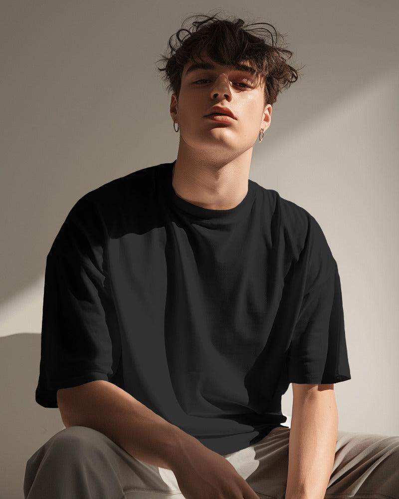 Solid - Men's Oversized T Shirts - Bindaas Store