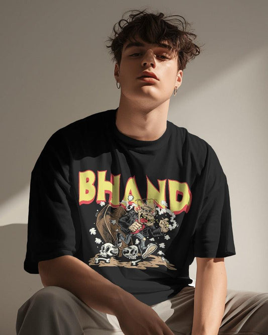 Bhand - Unisex Oversized T Shirt - Bindaas Store