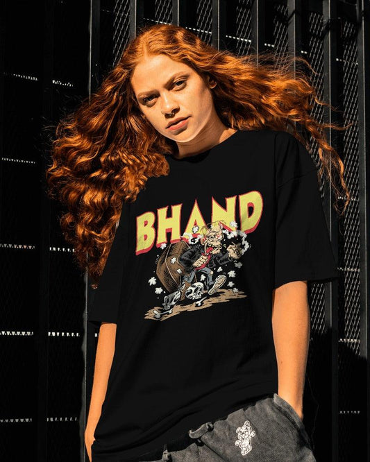 Bhand - Unisex Oversized T Shirt - Bindaas Store