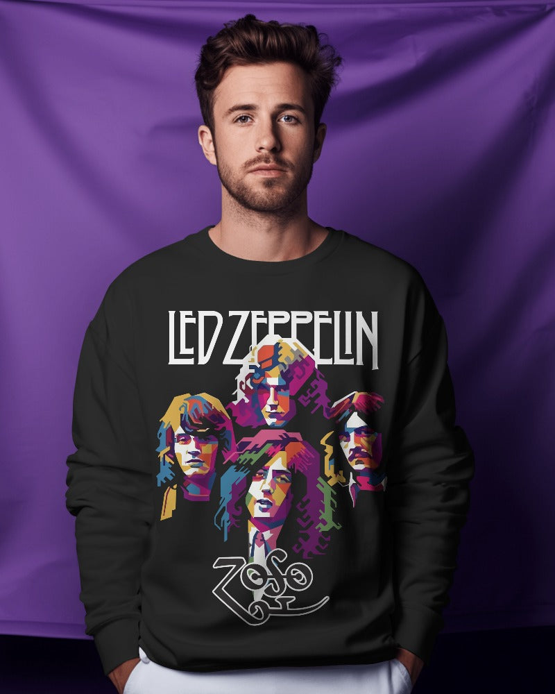 Led Zeppelin Sweatshirt - Premium Fabric & Regular Fit