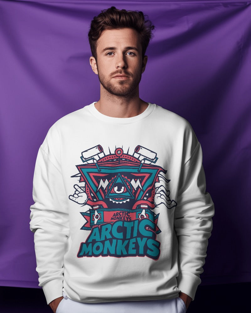 Arctic Monkeys Sweatshirt - Premium Fabric & Regular Fit