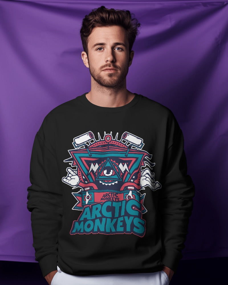 Arctic Monkeys Sweatshirt - Premium Fabric & Regular Fit