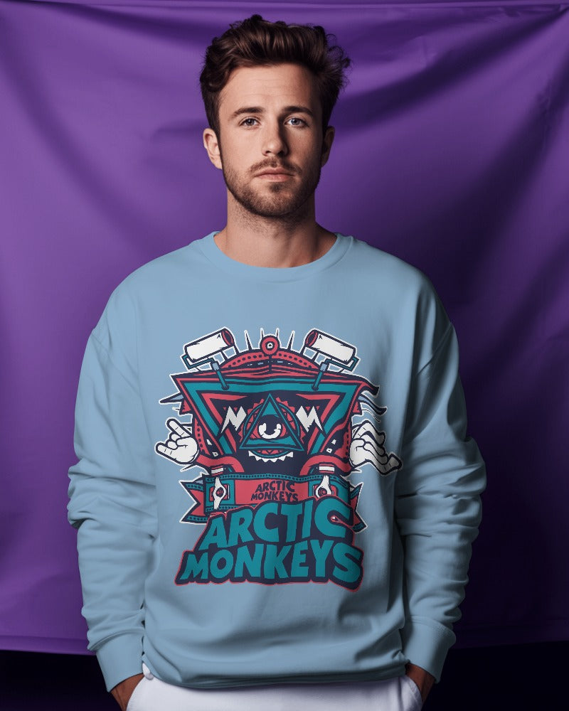 Arctic Monkeys Sweatshirt - Premium Fabric & Regular Fit