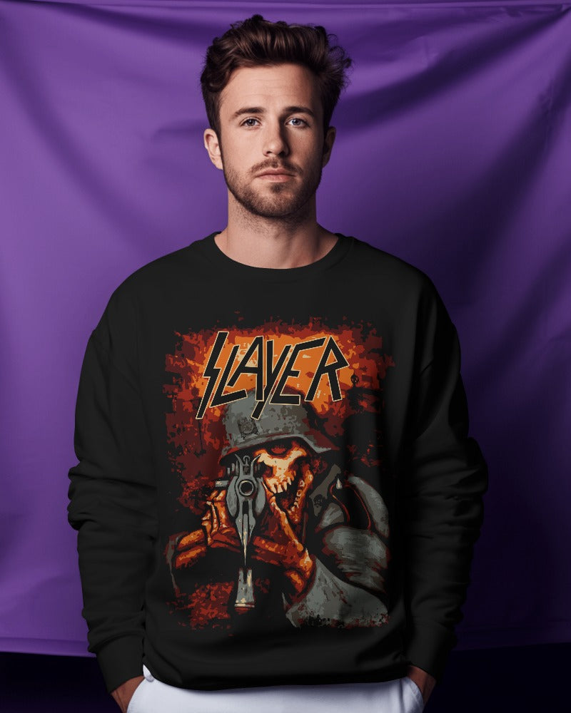 Slayer Sweatshirt - Premium Fabric & Regular Fit