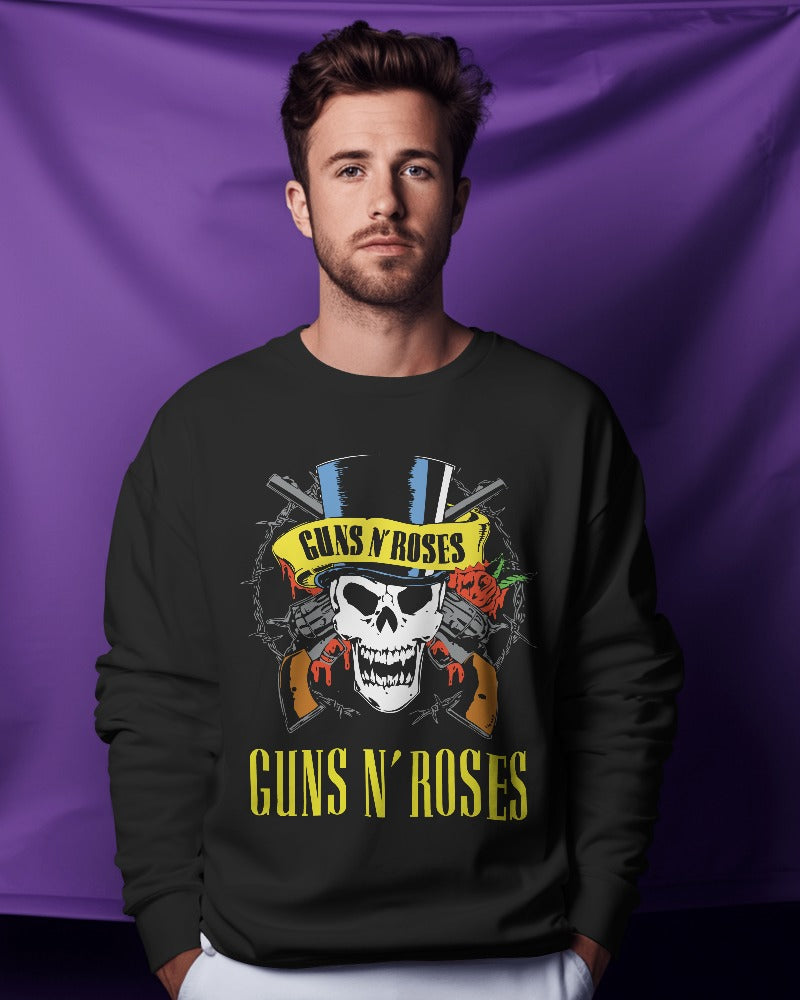 Guns and Roses Sweatshirt - Regular Fit