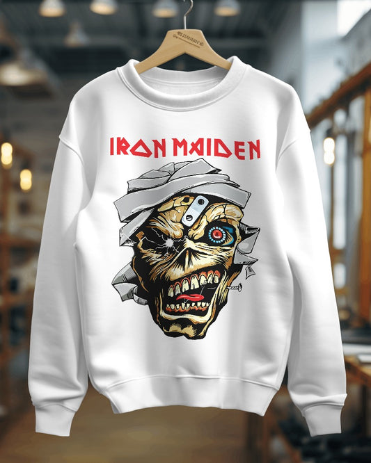 Iron Maiden Band Sweatshirt - Premium Fabric & Regular Fit