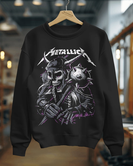 Metallica Band Sweatshirt - Premium Fabric & Regular Fit