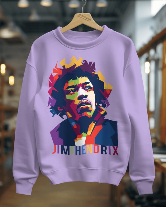 Jimi Hendrix Band Sweatshirt - Premium Fabric & Regular Fit